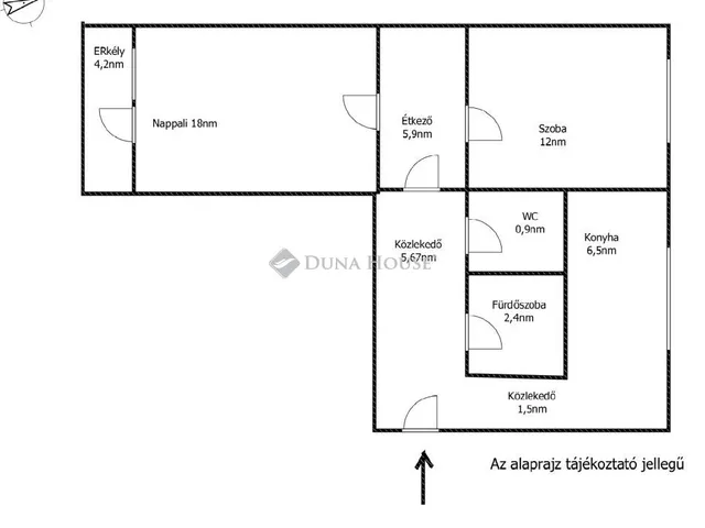 Eladó lakás Budapest XIX. kerület, Kispest 53 nm