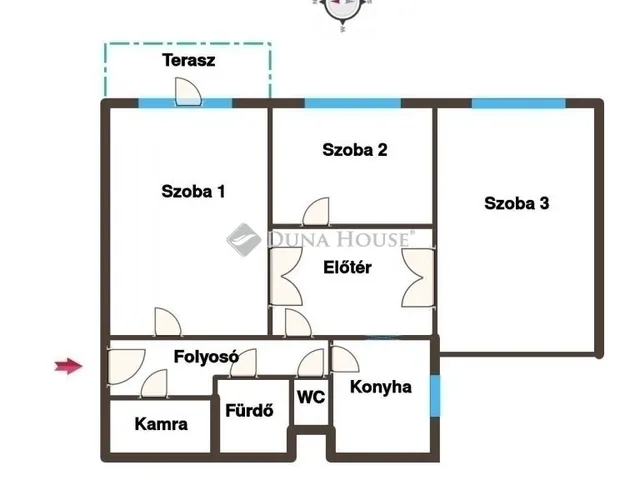 Eladó lakás Budapest XIII. kerület 75 nm