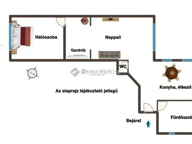 Eladó lakás Budapest VII. kerület 59 nm