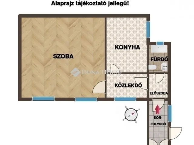 Eladó lakás Budapest VI. kerület, Nagykörúton kívüli terület 44 nm