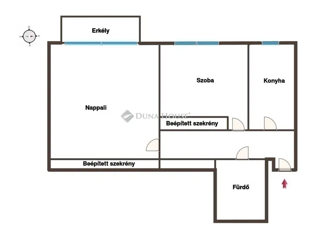 Eladó lakás Budapest XIII. kerület 46 nm