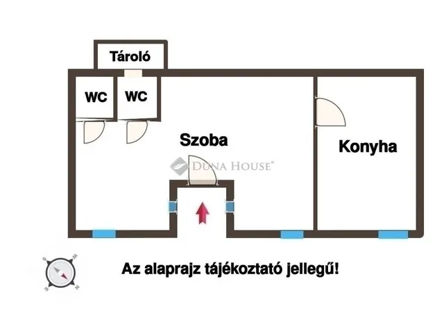 Eladó lakás Budapest VIII. kerület 39 nm