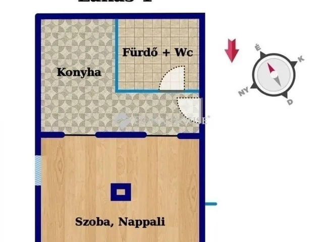 Eladó lakás Budapest XIII. kerület 40 nm