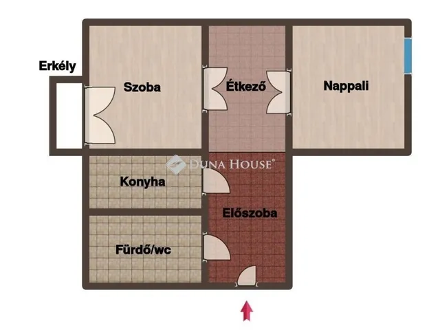 Eladó lakás Budapest V. kerület 48 nm