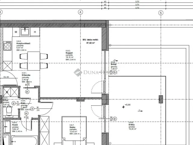Eladó lakás Budapest XIX. kerület 53 nm