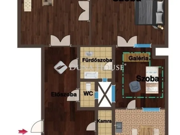 Eladó lakás Budapest VII. kerület 93 nm