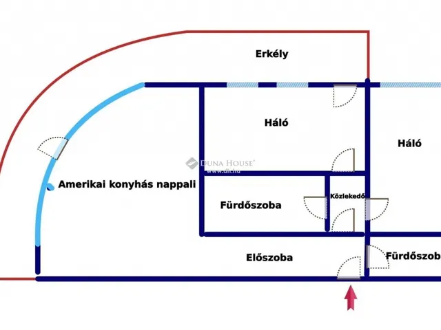 Eladó lakás Budapest VIII. kerület 75 nm