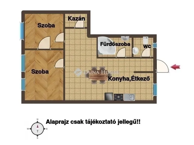 Eladó lakás Budapest VII. kerület 71 nm