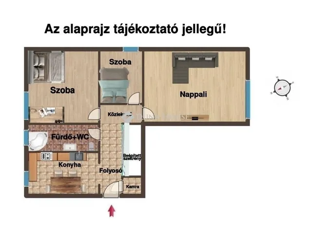 Eladó lakás Budapest XVIII. kerület, Lakatostelep 56 nm