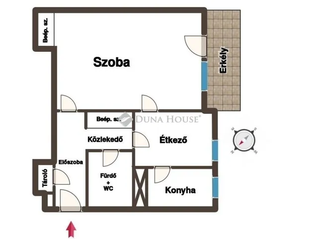 Eladó lakás Budapest XX. kerület 43 nm