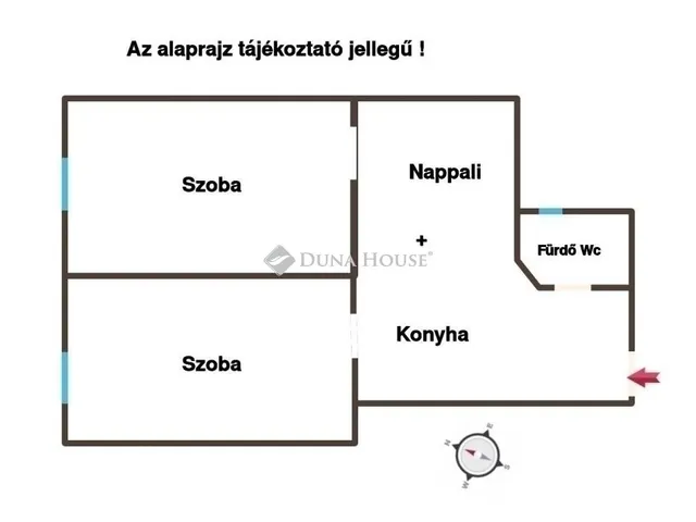 Eladó lakás Budapest VII. kerület 53 nm