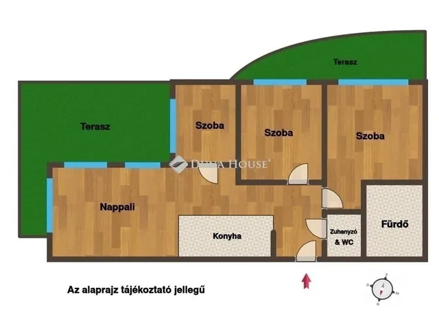 Eladó lakás Budapest XIII. kerület 83 nm