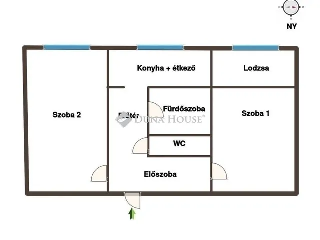 Eladó lakás Budapest III. kerület, Békásmegyer 50 nm