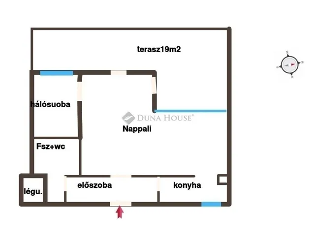 Eladó lakás Budapest VIII. kerület 54 nm