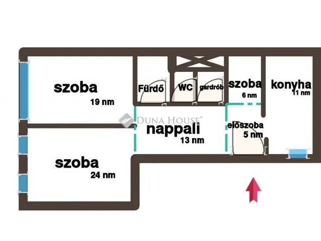 Eladó lakás Budapest VII. kerület 82 nm