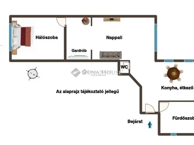 Eladó lakás Budapest VII. kerület 59 nm