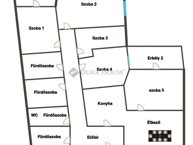 Eladó lakás Budapest VII. kerület 109 nm