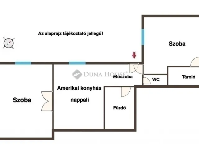 Eladó lakás Budapest VII. kerület 57 nm