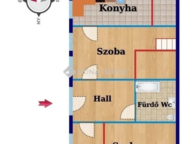 Eladó lakás Budapest VII. kerület 46 nm
