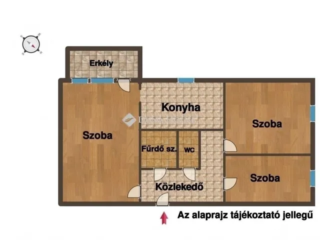 Eladó lakás Budapest XI. kerület, Őrmező 55 nm