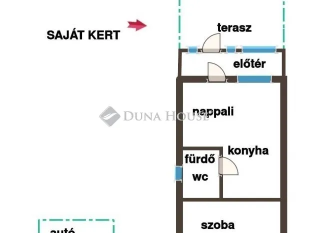 Eladó lakás Nagytarcsa 37 nm