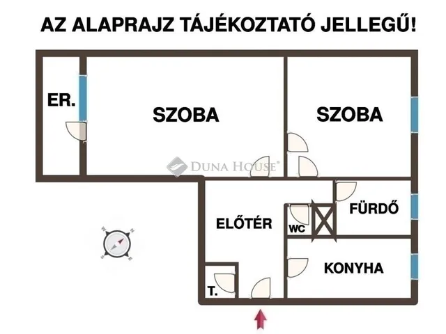 Eladó lakás Budapest X. kerület 55 nm