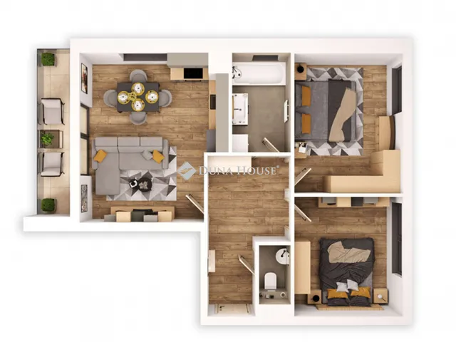 Eladó lakás Budapest VIII. kerület 63 nm