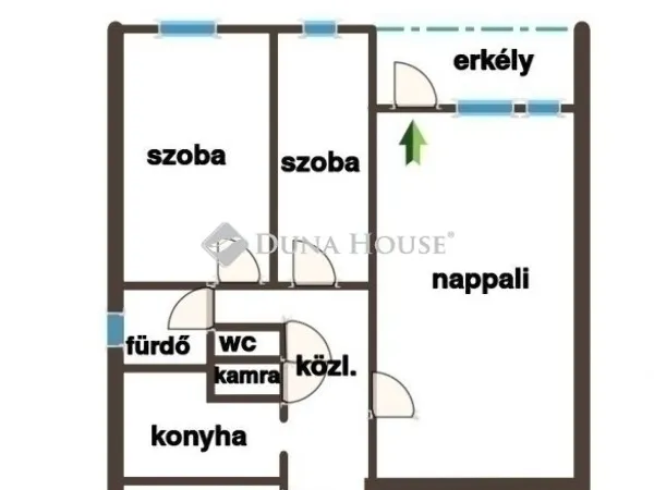 Eladó lakás Budapest XXI. kerület, Erdősor 70 nm