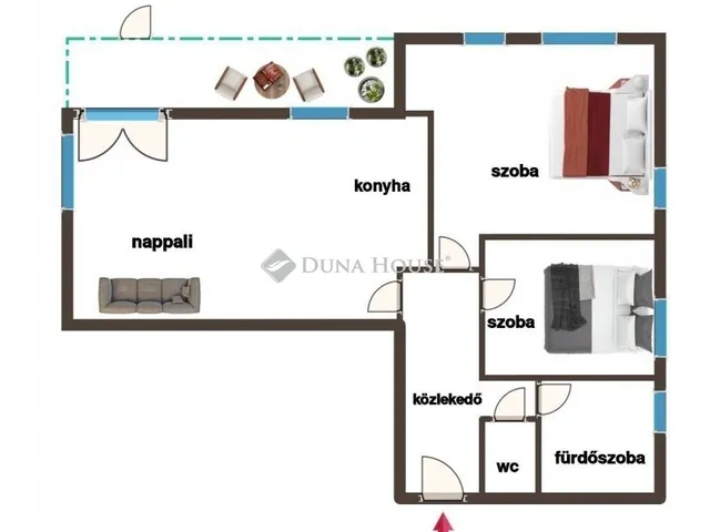 Eladó lakás Budapest XIV. kerület, Alsórákos 60 nm