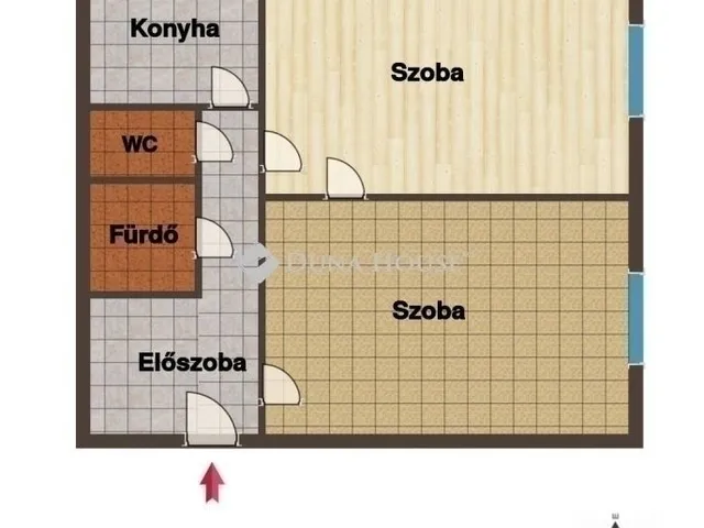 Eladó lakás Budapest XV. kerület, Újpalota 53 nm
