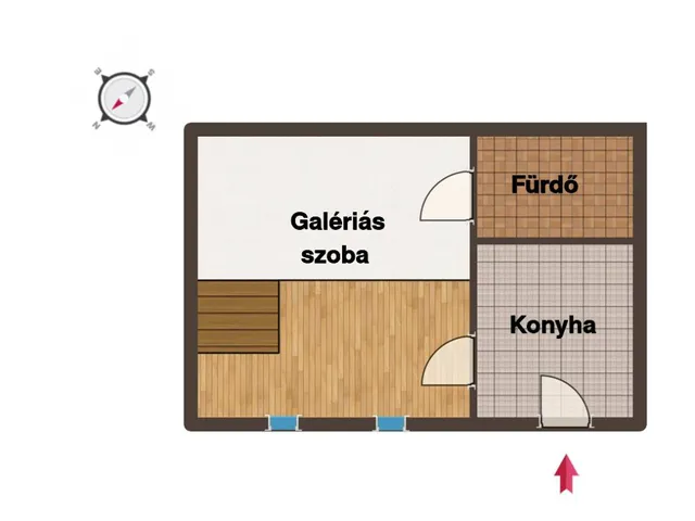 Eladó lakás Budapest VIII. kerület 29 nm