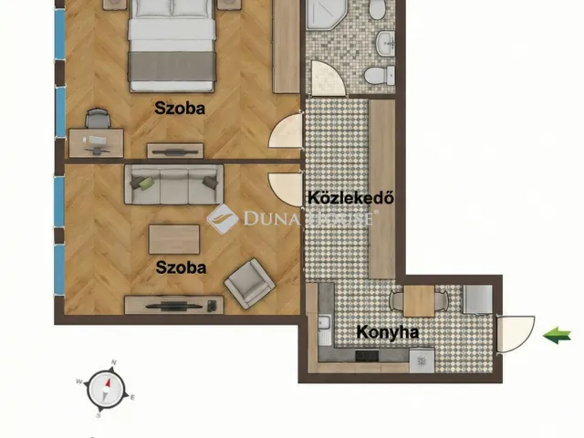 Eladó lakás Budapest VIII. kerület 57 nm