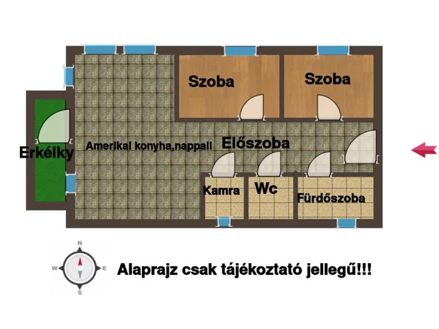 Eladó lakás Budapest XVIII. kerület, Ganzkertváros 73 nm