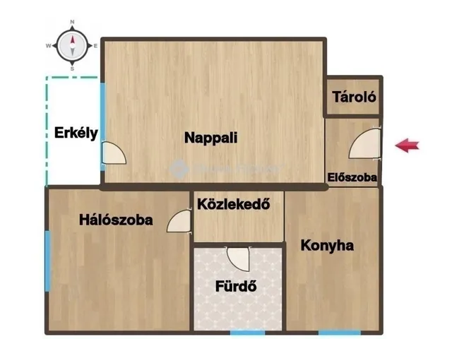 Eladó lakás Budapest II. kerület 52 nm
