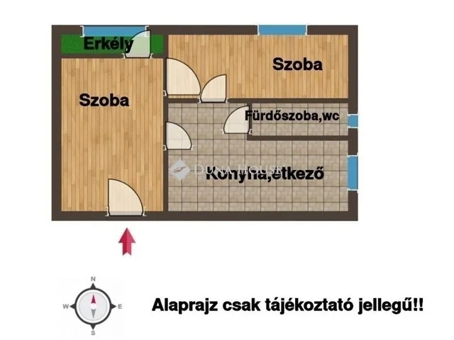 Eladó lakás Budapest IV. kerület, Újpest 54 nm