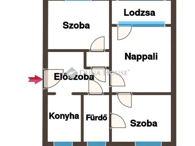Eladó lakás Budapest IX. kerület, József Attila lakótelep 72 nm