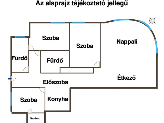 Eladó lakás Budapest XIII. kerület, Újlipótváros 85 nm