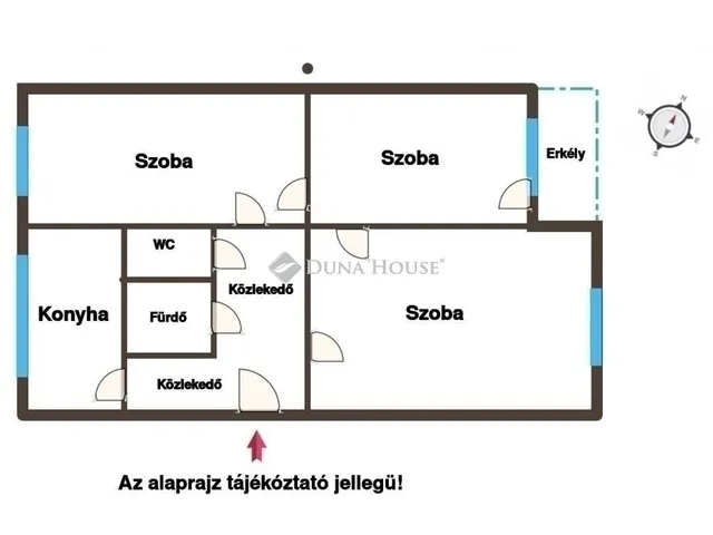 Eladó lakás Budapest XIII. kerület 61 nm