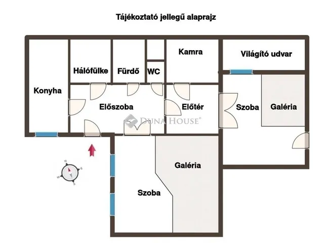 Eladó lakás Budapest VIII. kerület 82 nm