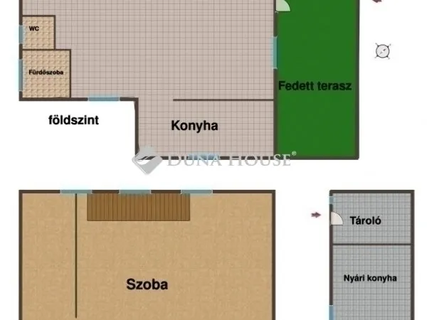 Eladó nyaraló Erdőkertes 60 nm