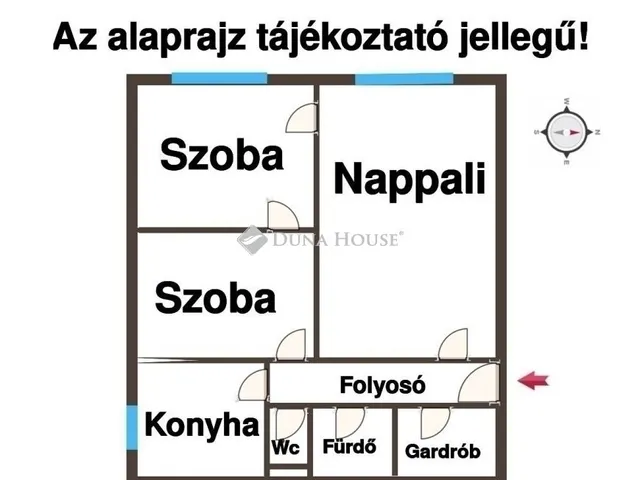 Eladó lakás Budapest XV. kerület 53 nm