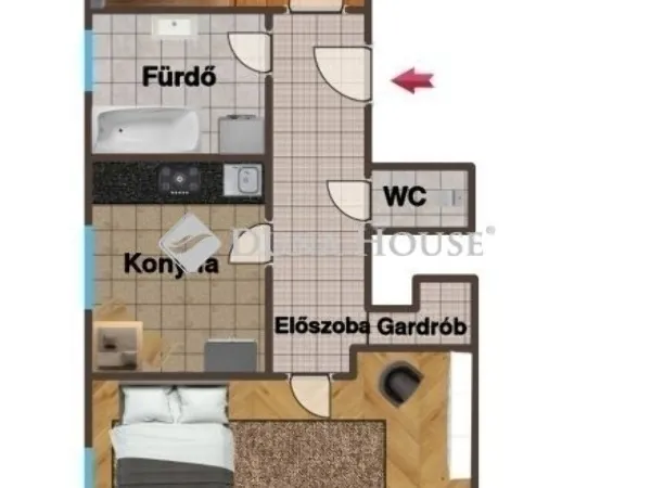Eladó lakás Budapest XV. kerület 52 nm