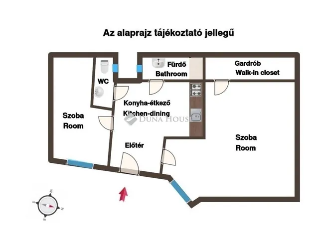 Eladó lakás Budapest IX. kerület 44 nm