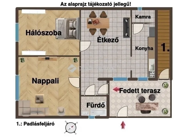 Eladó lakás Budapest XX. kerület, Pacsirtatelep 65 nm