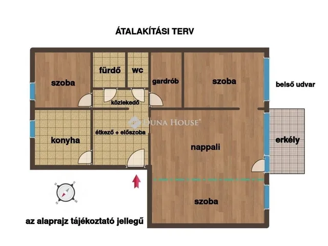 Eladó lakás Budapest XVI. kerület, Rákosszentmihály 68 nm