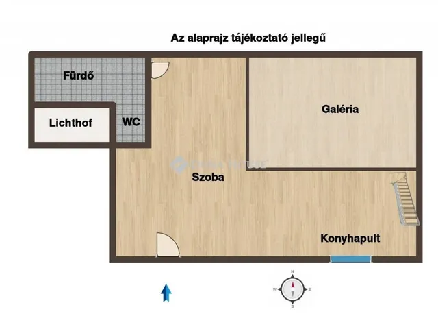 Eladó lakás Budapest VIII. kerület 32 nm