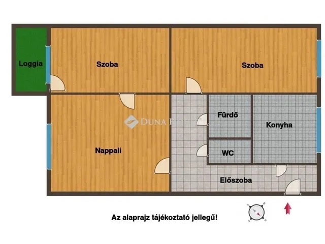 Eladó lakás Budapest XIII. kerület 68 nm