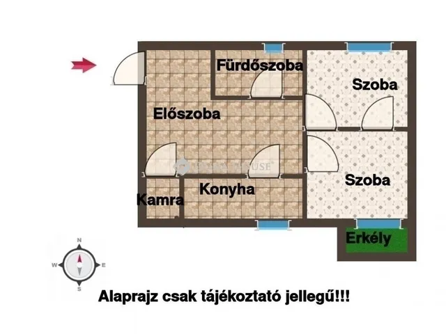 Eladó lakás Dunakeszi 56 nm