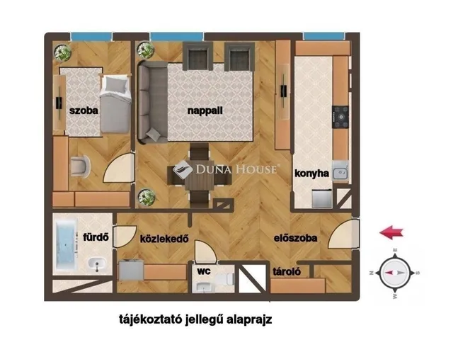 Eladó lakás Budapest XIII. kerület, Újlipótváros 45 nm