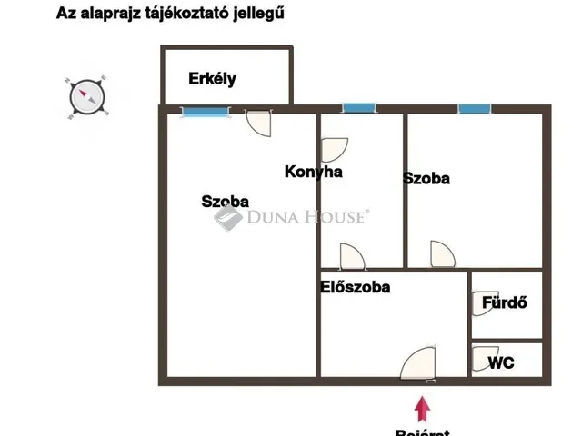 Eladó lakás Szeged, Felsőváros 54 nm